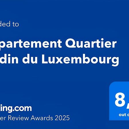 Appartement Quartier Jardin Du Luxembourg Free Netflix París Exterior foto