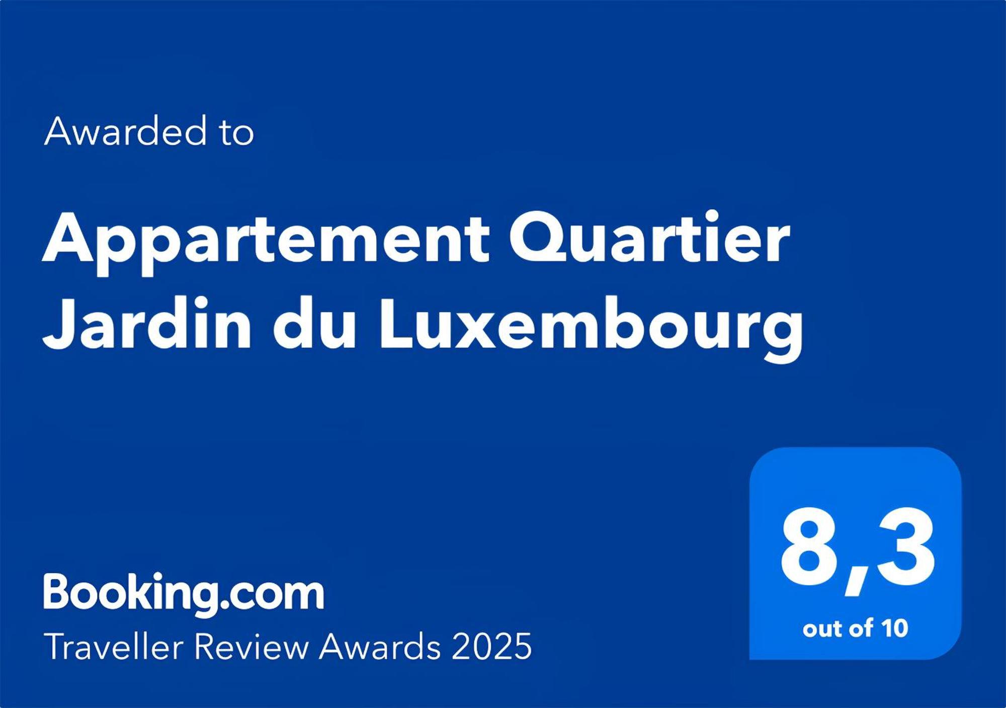 Appartement Quartier Jardin Du Luxembourg Free Netflix París Exterior foto